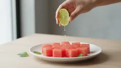 Proč je dobré pokapat meloun limetkou – výsledek vás překvapí už od prvního sousta