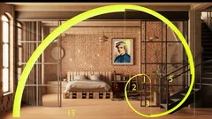 Zlatý řez v interiéru: jednoduché triky, které okamžitě změní vnímání místnosti